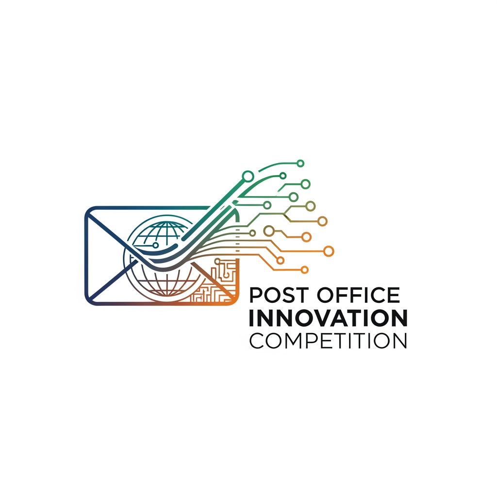 AI Design for Create an award-winning futuristic logo for a national Post Office innovation competition.
Concept: "The Evolution of Communication – From Traditional Letters to Digital Connectivity".
Design a unique minimal emblem where a traditional postal envelope smoothly transforms into a futuristic digital network symbol. Integrate a subtle Indian identity through abstract elements without using common symbols.
The logo should represent:
Trust, Connection, Speed, Technology, Heritage, and Future.
Create a powerful visual story:
- A flowing communication path connecting past, present, and future.
- Hidden symbolism of a letter, globe, digital circuit, and human connection.
-