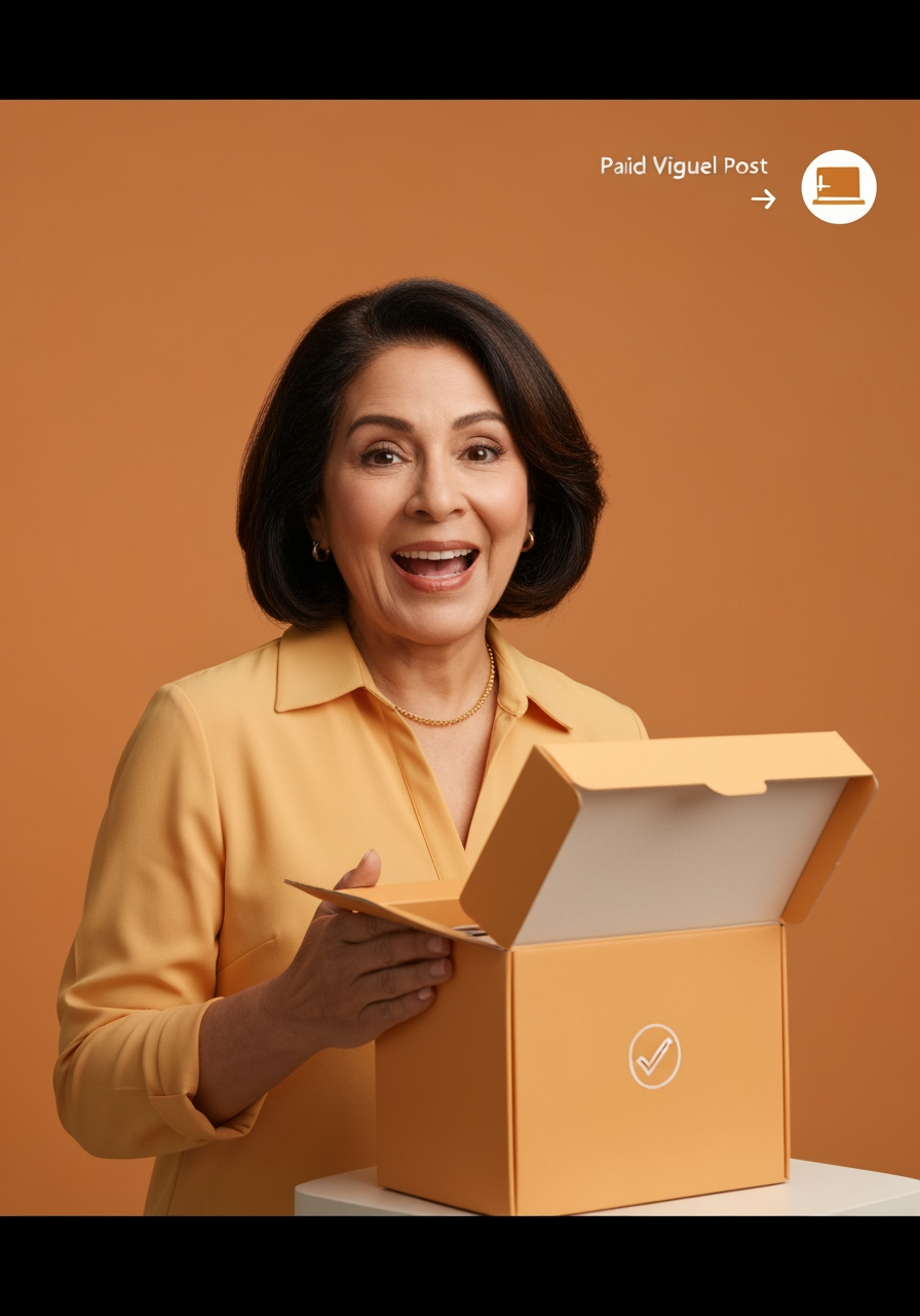 AI Design for Paid ad visual concept for Carousel posts for a product launch. Performance-focused portrait composition, clear product or benefit cue, bold contrast, uncluttered background, open area for offer copy to be added later, no readable text.