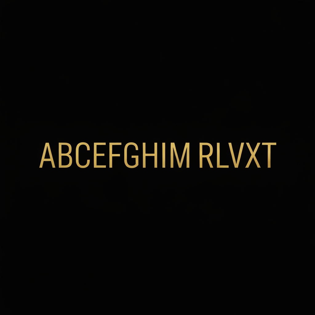 AI Design for create the text like straight not curved and fully gold