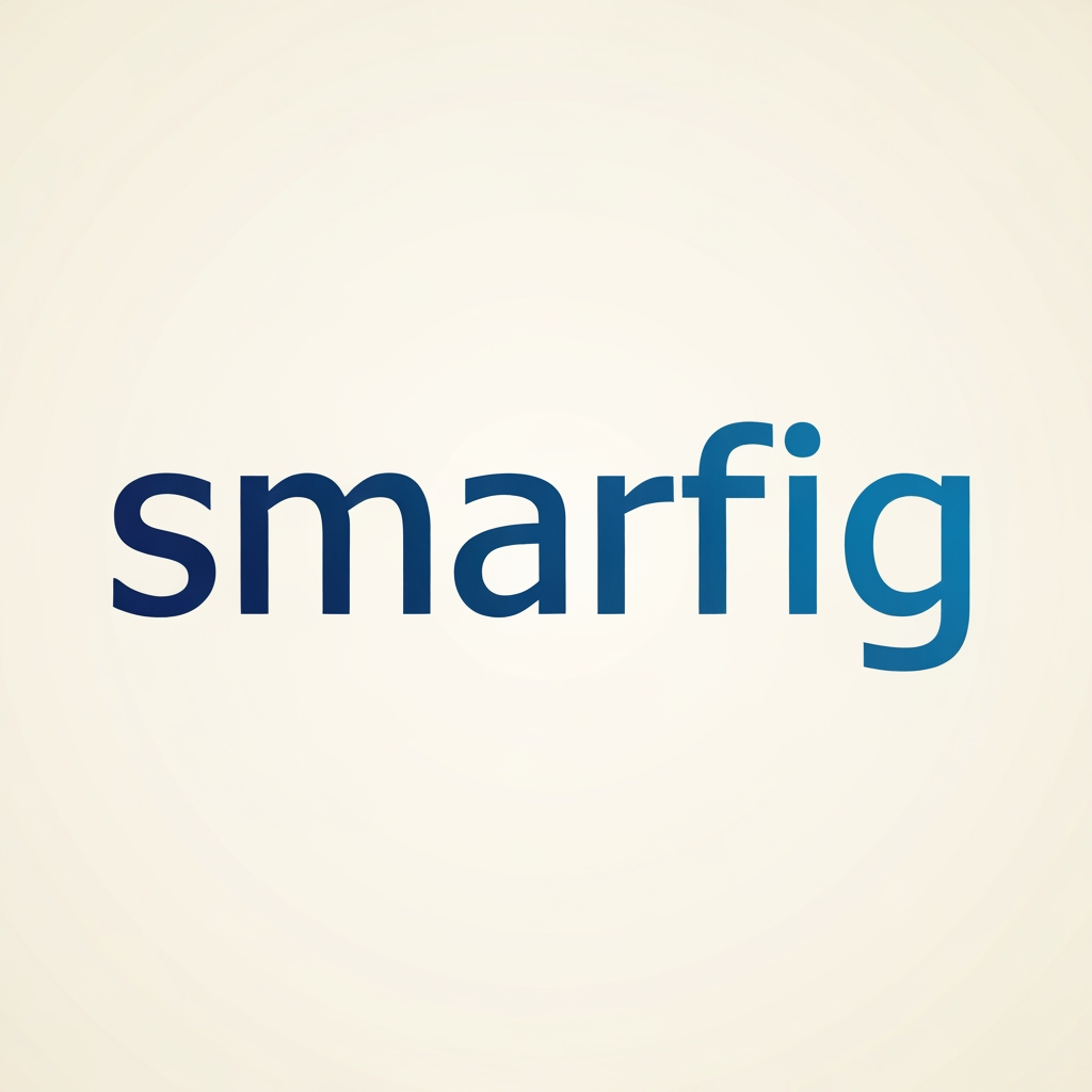 AI Design for smarfiq ka text logo chahiye