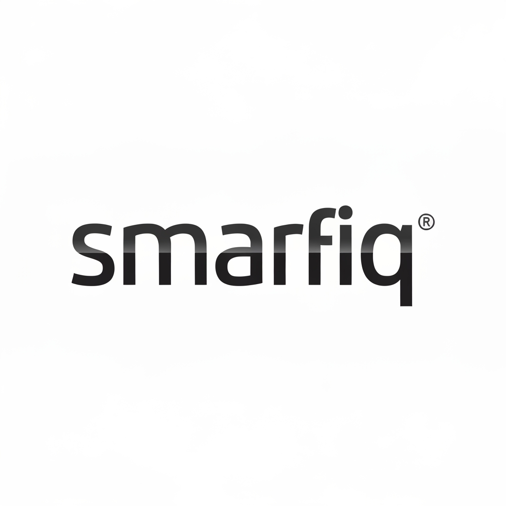 AI Design for smarfiq ka text logo chahiye