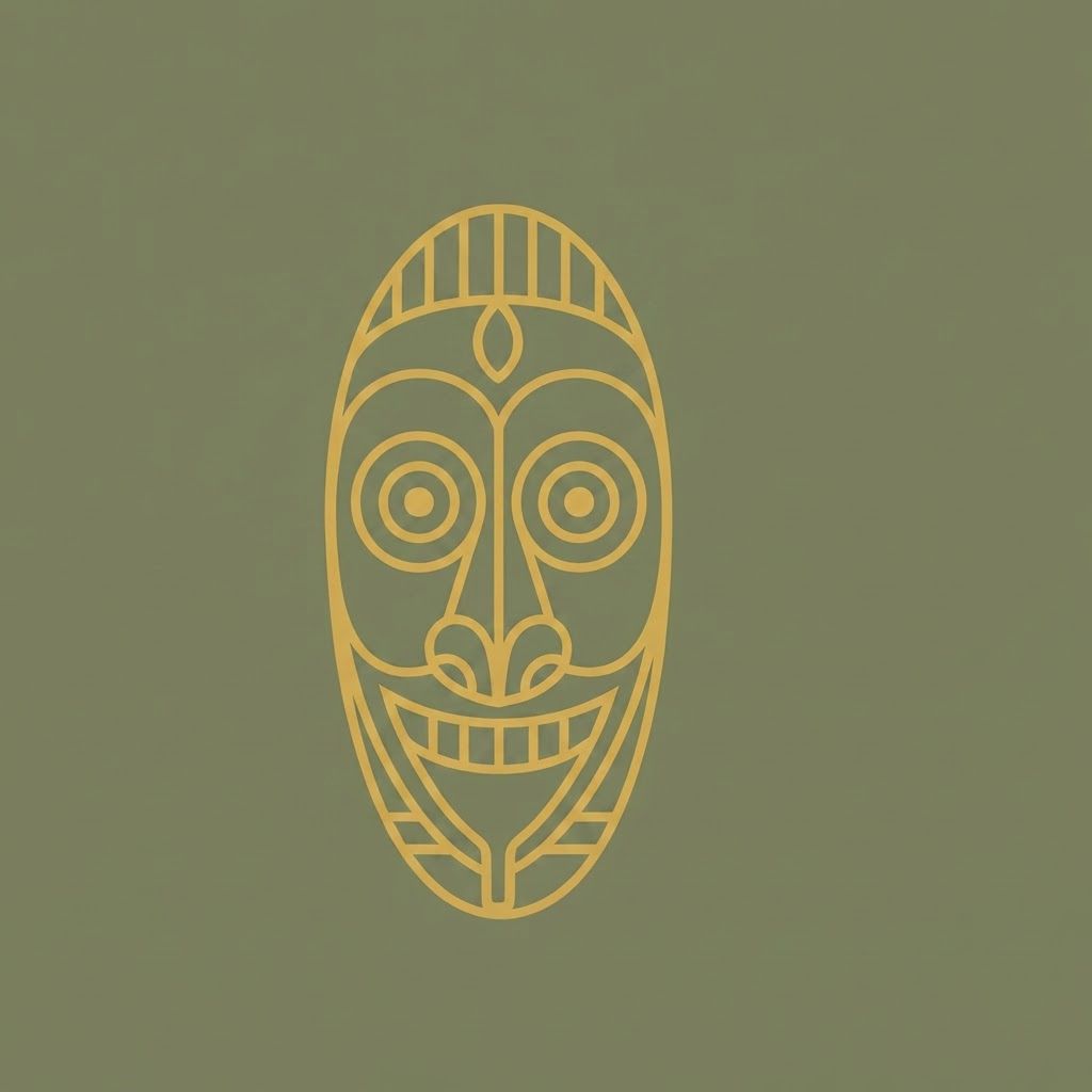 AI Design for Square social feed visual for brand. Strong central subject, clean composition, platform-ready crop, cohesive color and mood, clear empty area for caption or headline to be added later, no readable text generated.
Incorporate the attached brand element reference image (Reference A: brand element "Tribal Mask Icon") into the composition where natural — preserve the depicted brand element's appearance.