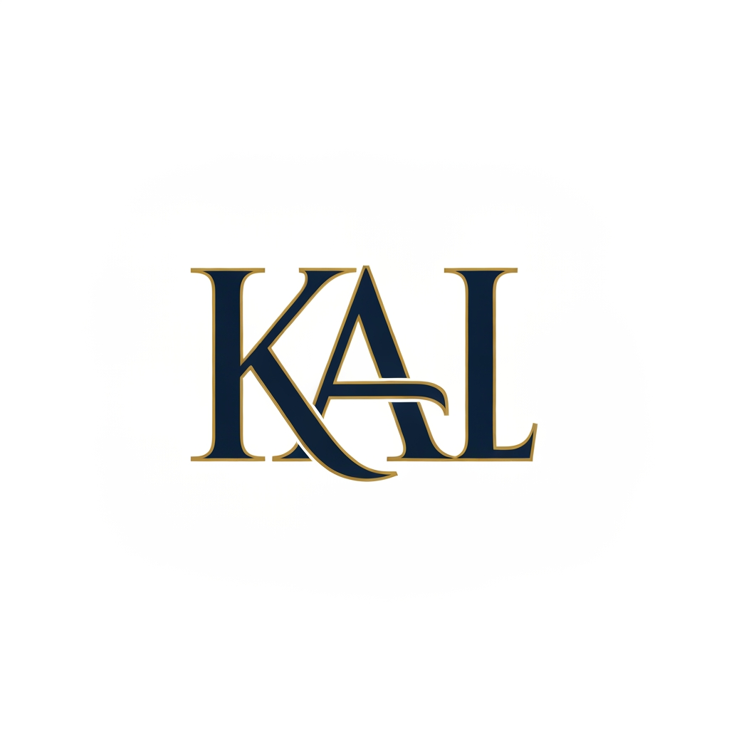 AI Design for create a monogram logo of KAIC
