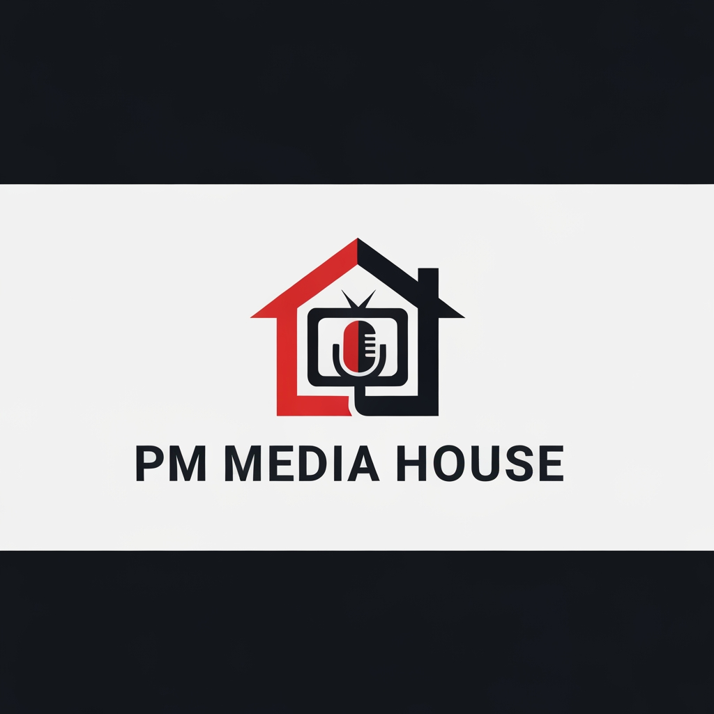AI Design for I'm planning to start a media agency, but before launching it, I want to create an Instagram podcast page called "PM Media House." I want the brand to have a premium and professional identity, so I'd like to design a high-end logo that reflects quality, creativity, and trust. i need a logo that attacts people