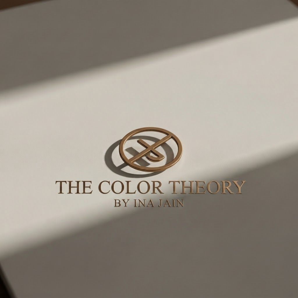 AI Design for Logo Design of The Color Theory By Ina Jain