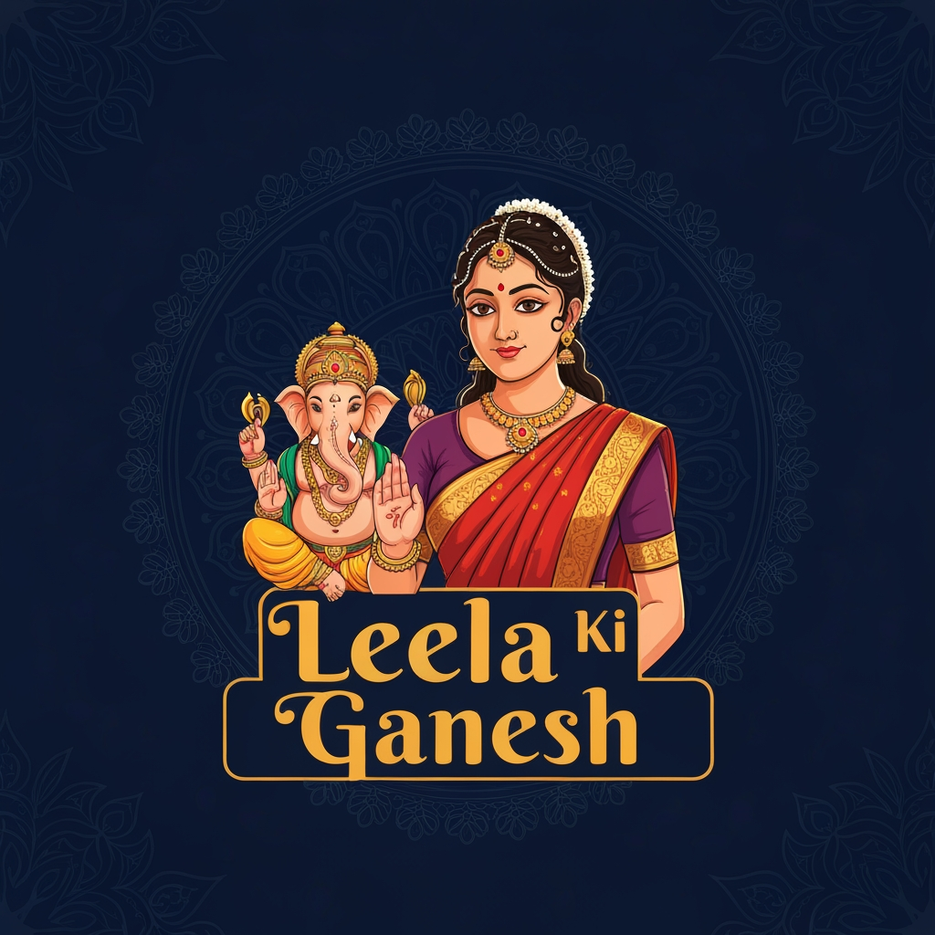 AI Design for Leela Ganesh Ki logo bnao iska
