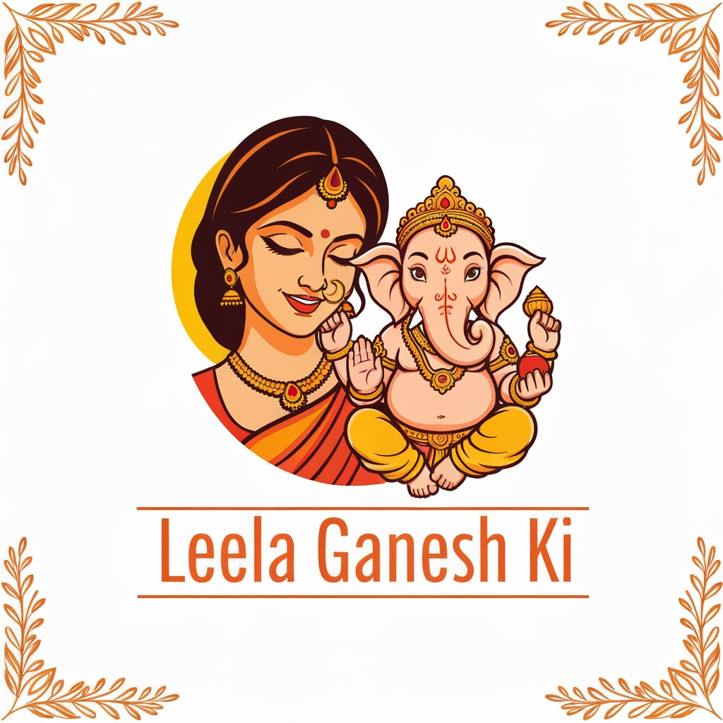 AI Design for Leela Ganesh Ki logo bnao iska