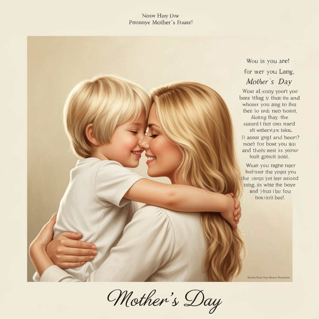 AI Design for createa mothers day post