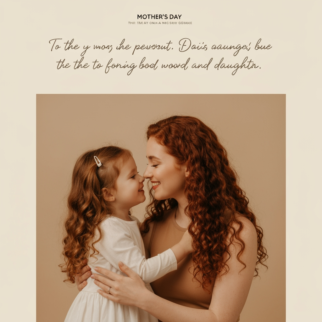 AI Design for createa mothers day post