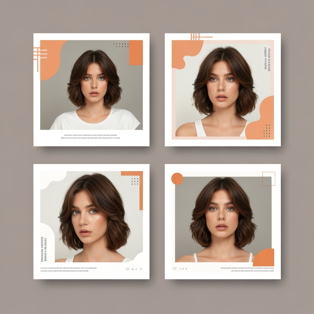 AI Design for Square social feed visual concept for Story templates for my brand. Strong central subject, clean composition, platform-ready crop, cohesive color and mood, clear empty area for caption or headline to be added later, no readable text generated.