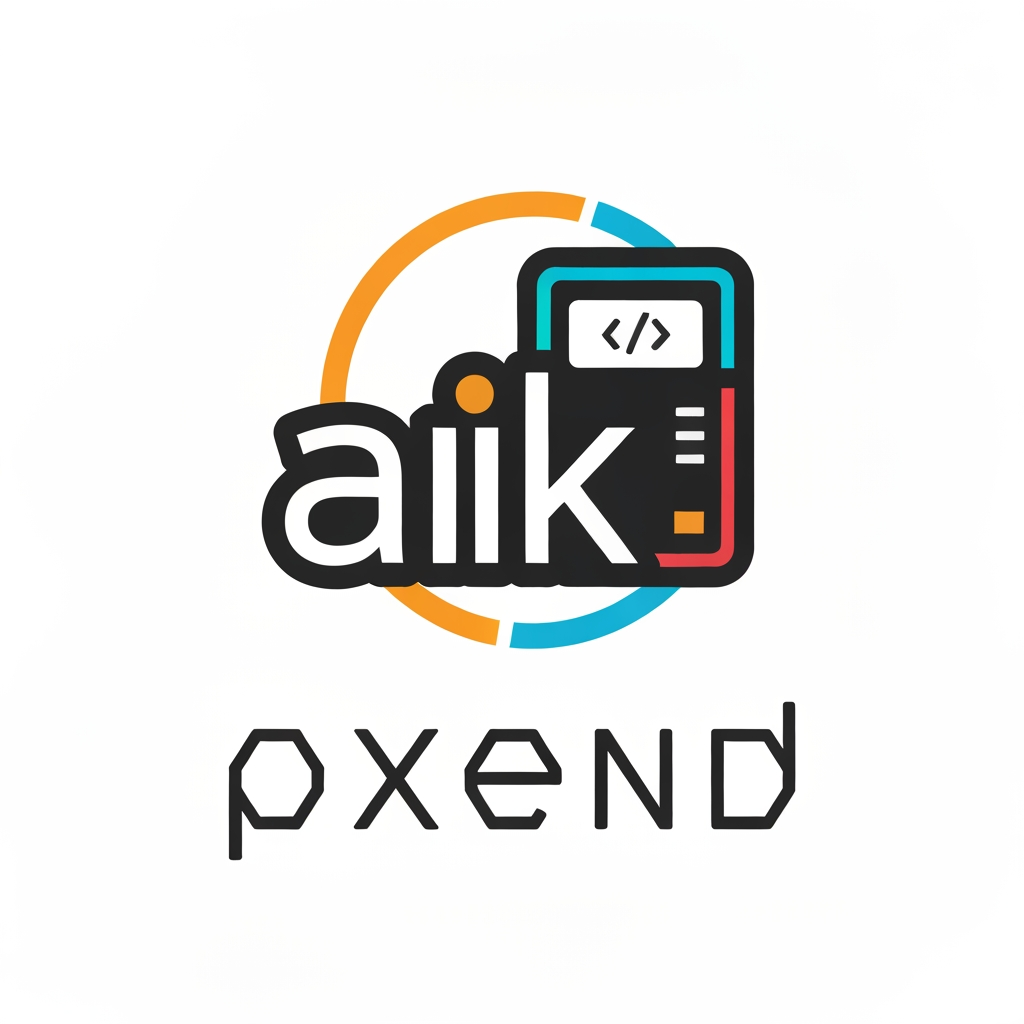 AI Design for no simple aik logo ho kuch codec related pic ho aur pxend likha ho