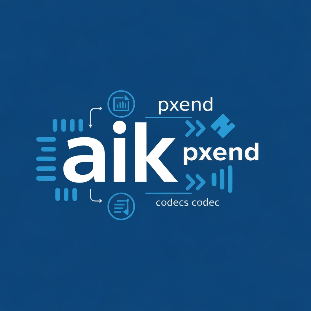 AI Design for no simple aik logo ho kuch codec related pic ho aur pxend likha ho