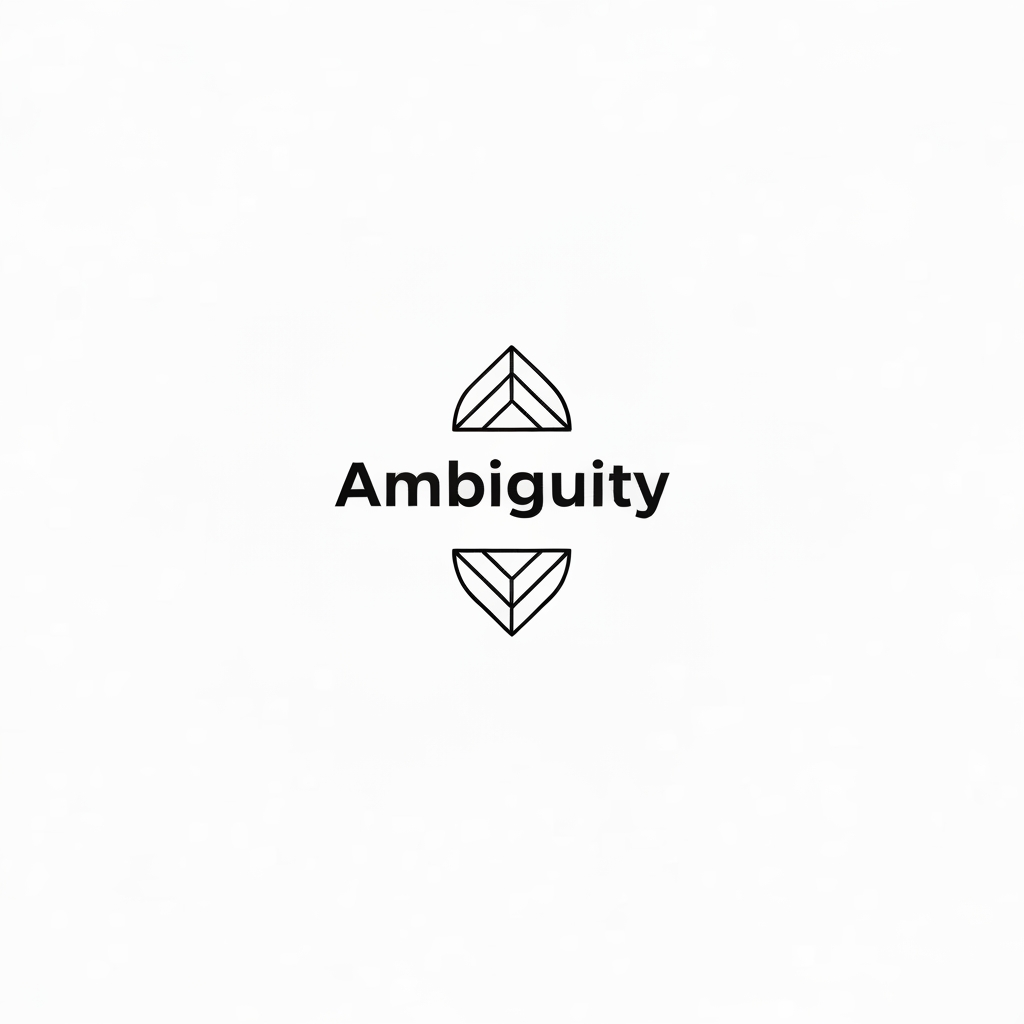 AI Design for Design a minimalist, modern logo for a company named 'Ambiguity' — a two-person web design and development studio that builds fast, custom digital experiences (full-stack web apps, marketing sites, platforms) using a modern tech stack like React, Next.js, and thoughtful motion design. The studio is small, deliberate, and treats every client project like its own product — precise, confident, unconventional.
Let the mark reflect the name itself: something that reads two different ways, or reveals a second meaning the longer you look at it — playing on the idea of 'ambiguity' as depth and duality rather than confusion. Clean geometric vector style, single color, no gradients, no text in the icon, centered composition, plenty of negative space. Aesthetic in the spirit of Vercel, Linear, or Stripe — minimal, sharp, tech-forward.
generate more
