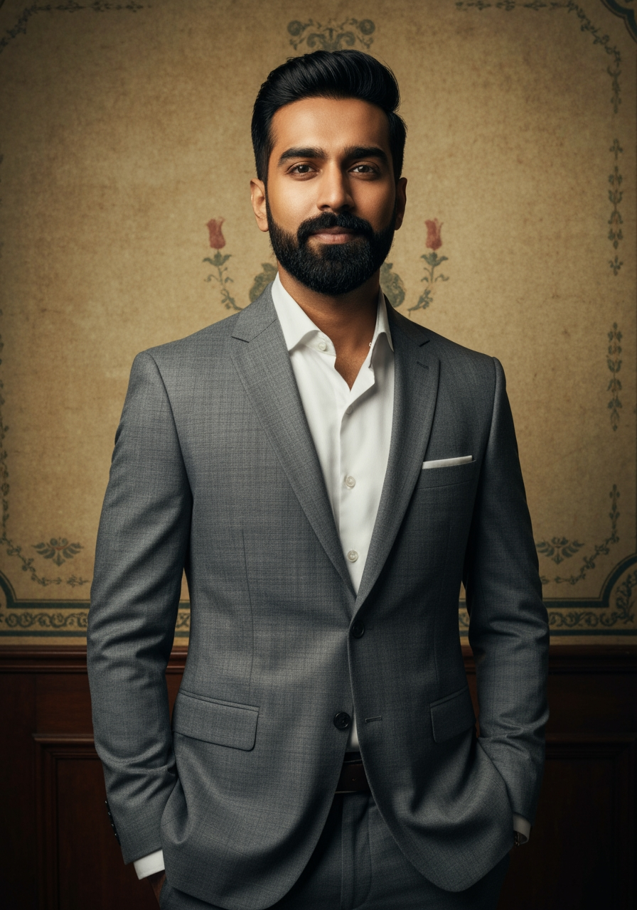 AI Design for Editorial portrait-format concept for Brand identity for my personal brand. Tall composition, strong focal subject, cinematic light, rich atmosphere, designed to feel intentional and art-directed.