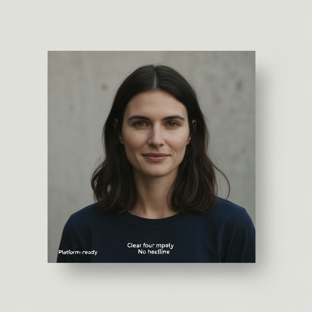 Square social feed visual concept for Story templates for my brand. Strong central subject, clean composition, platform-ready crop, cohesive color and mood, clear empty area for caption or headline to be added later, no readable text generated.