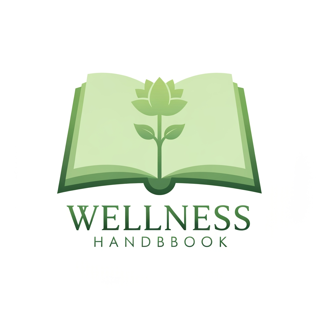 Create a logo "Wellness Handbook"