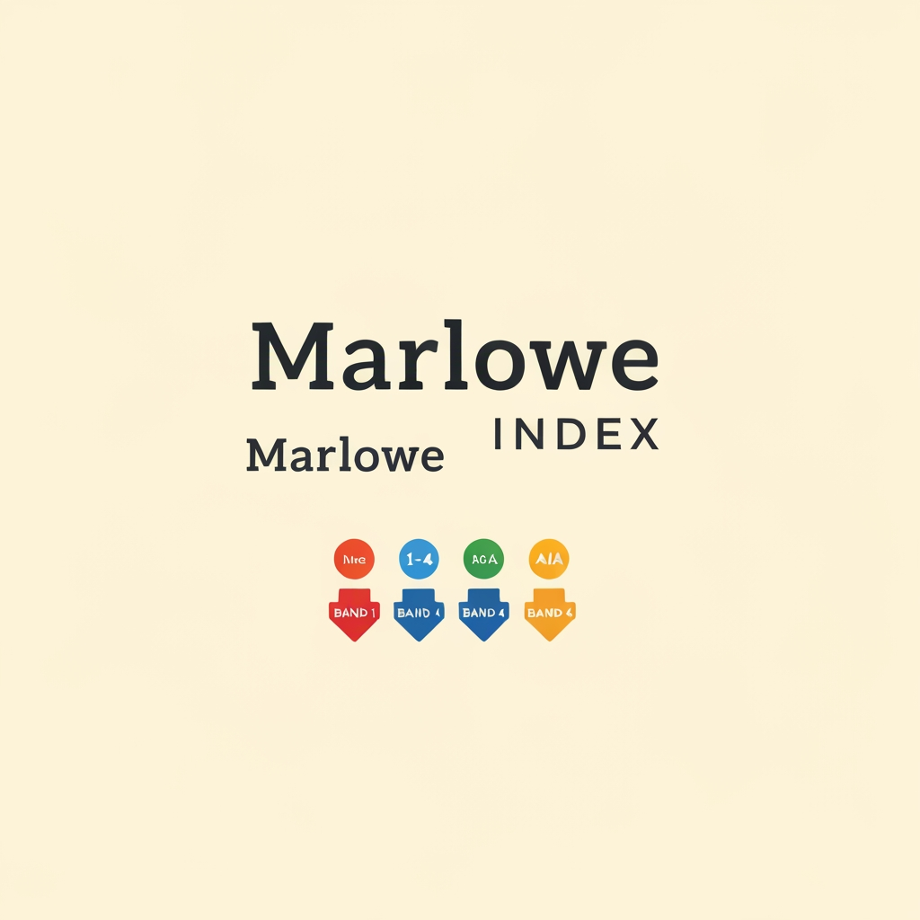Logo Design Brief — Marlowe Index
The company in one line
Marlowe Index independently measures and publishes which professional-service firms (architects, cosmetic dentists, plastic surgeons, and similar high-end providers) get recommended by AI systems like ChatGPT and Google. We rank firms in Bands 1–4, publish the rankings publicly, and firms treat a top ranking as a credential.
What the logo has to do
This is the single most important instruction in the brief, so read it twice:

We must look like a decades-old research institution, not a tech startup. Our entire product is trust in an independent ranking. If we look like a SaaS tool or a marketing app, we lose. The visual reference points are financial-data publishers and professional-ranking bodies — Morningstar, Chambers & Partners, S&P, The Economist, Michelin, Barron's, Moody's — not Silicon Valley software brands.

A firm ranked "Marlowe Band 1" should feel comfortable putting our mark on their website next to their AACD or AIA credentials. If the logo doesn't belong in that company, it's wrong.
Brand personality
Five words, in priority order: authoritative, independent, precise, editorial, timeless.

What we are NOT: playful, trendy, colourful, gradient-heavy, "AI-looking" (no circuit boards, no neural-net motifs, no robot imagery, no glowing orbs). Avoid anything that will look dated in three years — this brand has to hold up for a decade.
The name and how to treat it
Primary wordmark: Marlowe (this is the brand people will say)
Full lockup: Marlowe Index (Index in a lighter weight or smaller size, subordinate to Marlowe)
We also use the term "Band 1" through "Band 4" as our rating device — the designer should propose a small badge/seal treatment for these (see deliverables).

Note on the name: Marlowe is meant to read like an established surname — think of how "Chambers," "Morningstar," or "Nielsen" sound like institutions. Lean into that heritage feel.
Typography direction
Strongly prefer a serif or a high-contrast transitional typeface for the wordmark — serifs read as editorial, credible, and permanent (this is why financial publications and ranking bodies use them). A clean grotesque sans is acceptable as a secondary option to present, but the serif direction is our lead.

Think: the masthead of a respected publication or the wordmark of a ratings agency. Custom letterform refinement on the wordmark is welcome — subtle, not decorative.
Colour
Restrained and serious. Our working palette:

Deep navy / ink (#1B2A4A as a starting point) — primary
Off-white / warm paper (#F7F5F0 or similar) — background
A single restrained accent — propose one. Options we lean toward: a deep burgundy, a muted brass/gold (good for the "Band 1" seal — evokes a medal/award without being gaudy), or a forest/ink green. One accent only. No multi-colour palettes, no gradients.

The logo must work in pure single-colour (all navy, and all white for reverse) before any accent is added. If it only works in colour, it fails.
The mark itself
Open to either a wordmark-only solution (many great ranking/publishing brands are wordmark-only — this is a legitimate and often stronger route) or a wordmark + small symbol.

If a symbol is proposed, concepts that fit our meaning — offered as directions to explore, not prescriptions:

A datum / reference point — Marlowe is the fixed point everything is measured against. A precise geometric mark suggesting a benchmark, a plumb line, a survey marker, or a fixed reference.
A band / tier motif — subtle nod to our Bands 1–4 (horizontal strata, a subtle rule system).
An "M" monogram with editorial, engraved, or seal-like character.
A seal / medallion feel — evokes certification and authority (used sparingly, this reinforces "credential").

Avoid: magnifying glasses, charts/graphs, upward arrows, speech bubbles, anything literal about "AI" or "search."
Deliverables
Primary logo (horizontal lockup: Marlowe Index)
Wordmark-only (Marlowe)
Monogram / icon mark (for favicon, social avatar, app icon) — must be legible at 32×32px
Reverse versions (white on navy)
Single-colour versions (all-navy, all-black, all-white)
A "Band" seal/badge system — a small circular or shield-shaped mark reading "Marlowe Band 1" (through 4) that ranked firms will display on their own websites. This is a real product surface — firms embed it — so it needs to look like a genuine credential/award seal, on par with a "Top Doctor" or "AD100" badge.
Clear-space and minimum-size rules
All files in vector (SVG + editable source: AI or Figma), plus PNG exports
Practical constraints
Must be legible at favicon size (the monogram especially)
Must survive being placed small on a third-party firm's website (the badge)
Must photograph/print well in single colour (press, letterhead, awards)
Web-first but should hold up in print
What to hand back for review
Please present 2–3 distinct directions, not near-identical variations. For each, show: the wordmark, one badge concept, and a one-line rationale for why it reads as "trusted independent institution." We'll pick a direction, then refine.
One-sentence gut check for every option
Would a $10M/year architecture firm feel proud, not embarrassed, to display this badge next to their industry awards? If yes, it's on track.