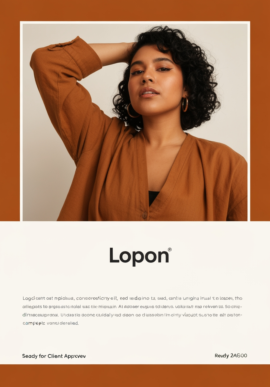 Social campaign preview concept for logo. Portrait campaign visual that feels ready for client approval, clear focal image, cohesive art direction, clean space for copy to be added later, no generated text.