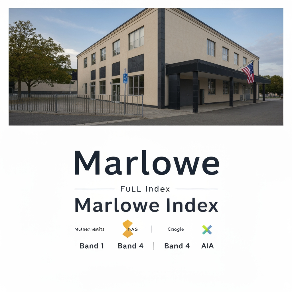 Logo Design Brief — Marlowe Index
The company in one line
Marlowe Index independently measures and publishes which professional-service firms (architects, cosmetic dentists, plastic surgeons, and similar high-end providers) get recommended by AI systems like ChatGPT and Google. We rank firms in Bands 1–4, publish the rankings publicly, and firms treat a top ranking as a credential.
What the logo has to do
This is the single most important instruction in the brief, so read it twice:

We must look like a decades-old research institution, not a tech startup. Our entire product is trust in an independent ranking. If we look like a SaaS tool or a marketing app, we lose. The visual reference points are financial-data publishers and professional-ranking bodies — Morningstar, Chambers & Partners, S&P, The Economist, Michelin, Barron's, Moody's — not Silicon Valley software brands.

A firm ranked "Marlowe Band 1" should feel comfortable putting our mark on their website next to their AACD or AIA credentials. If the logo doesn't belong in that company, it's wrong.
Brand personality
Five words, in priority order: authoritative, independent, precise, editorial, timeless.

What we are NOT: playful, trendy, colourful, gradient-heavy, "AI-looking" (no circuit boards, no neural-net motifs, no robot imagery, no glowing orbs). Avoid anything that will look dated in three years — this brand has to hold up for a decade.
The name and how to treat it
Primary wordmark: Marlowe (this is the brand people will say)
Full lockup: Marlowe Index (Index in a lighter weight or smaller size, subordinate to Marlowe)
We also use the term "Band 1" through "Band 4" as our rating device — the designer should propose a small badge/seal treatment for these (see deliverables).

Note on the name: Marlowe is meant to read like an established surname — think of how "Chambers," "Morningstar," or "Nielsen" sound like institutions. Lean into that heritage feel.
Typography direction
Strongly prefer a serif or a high-contrast transitional typeface for the wordmark — serifs read as editorial, credible, and permanent (this is why financial publications and ranking bodies use them). A clean grotesque sans is acceptable as a secondary option to present, but the serif direction is our lead.

Think: the masthead of a respected publication or the wordmark of a ratings agency. Custom letterform refinement on the wordmark is welcome — subtle, not decorative.
Colour
Restrained and serious. Our working palette:

Deep navy / ink (#1B2A4A as a starting point) — primary
Off-white / warm paper (#F7F5F0 or similar) — background
A single restrained accent — propose one. Options we lean toward: a deep burgundy, a muted brass/gold (good for the "Band 1" seal — evokes a medal/award without being gaudy), or a forest/ink green. One accent only. No multi-colour palettes, no gradients.

The logo must work in pure single-colour (all navy, and all white for reverse) before any accent is added. If it only works in colour, it fails.
The mark itself
Open to either a wordmark-only solution (many great ranking/publishing brands are wordmark-only — this is a legitimate and often stronger route) or a wordmark + small symbol.

If a symbol is proposed, concepts that fit our meaning — offered as directions to explore, not prescriptions:

A datum / reference point — Marlowe is the fixed point everything is measured against. A precise geometric mark suggesting a benchmark, a plumb line, a survey marker, or a fixed reference.
A band / tier motif — subtle nod to our Bands 1–4 (horizontal strata, a subtle rule system).
An "M" monogram with editorial, engraved, or seal-like character.
A seal / medallion feel — evokes certification and authority (used sparingly, this reinforces "credential").

Avoid: magnifying glasses, charts/graphs, upward arrows, speech bubbles, anything literal about "AI" or "search."
Deliverables
Primary logo (horizontal lockup: Marlowe Index)
Wordmark-only (Marlowe)
Monogram / icon mark (for favicon, social avatar, app icon) — must be legible at 32×32px
Reverse versions (white on navy)
Single-colour versions (all-navy, all-black, all-white)
A "Band" seal/badge system — a small circular or shield-shaped mark reading "Marlowe Band 1" (through 4) that ranked firms will display on their own websites. This is a real product surface — firms embed it — so it needs to look like a genuine credential/award seal, on par with a "Top Doctor" or "AD100" badge.
Clear-space and minimum-size rules
All files in vector (SVG + editable source: AI or Figma), plus PNG exports
Practical constraints
Must be legible at favicon size (the monogram especially)
Must survive being placed small on a third-party firm's website (the badge)
Must photograph/print well in single colour (press, letterhead, awards)
Web-first but should hold up in print
What to hand back for review
Please present 2–3 distinct directions, not near-identical variations. For each, show: the wordmark, one badge concept, and a one-line rationale for why it reads as "trusted independent institution." We'll pick a direction, then refine.
One-sentence gut check for every option
Would a $10M/year architecture firm feel proud, not embarrassed, to display this badge next to their industry awards? If yes, it's on track.