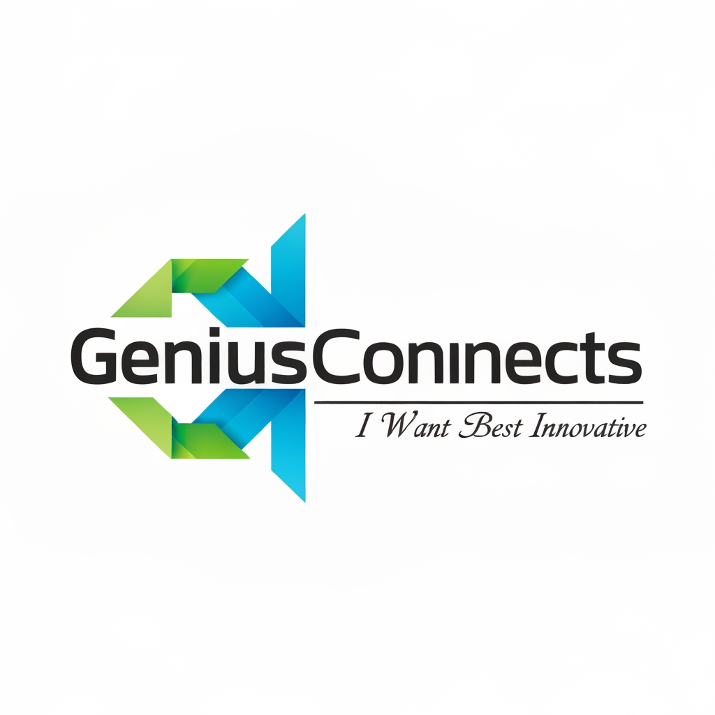 geniusconnects i want logo best innnovative