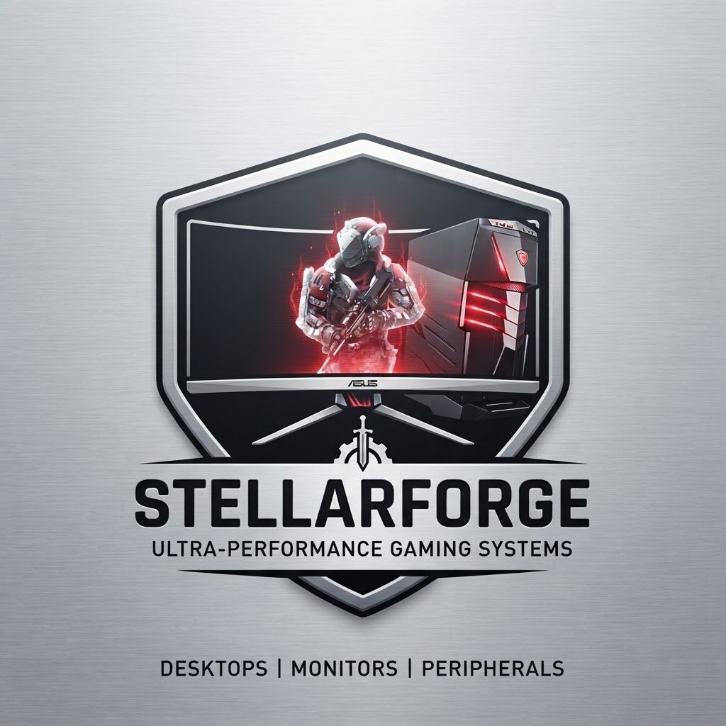 AI Design for create a pc and accessories logo