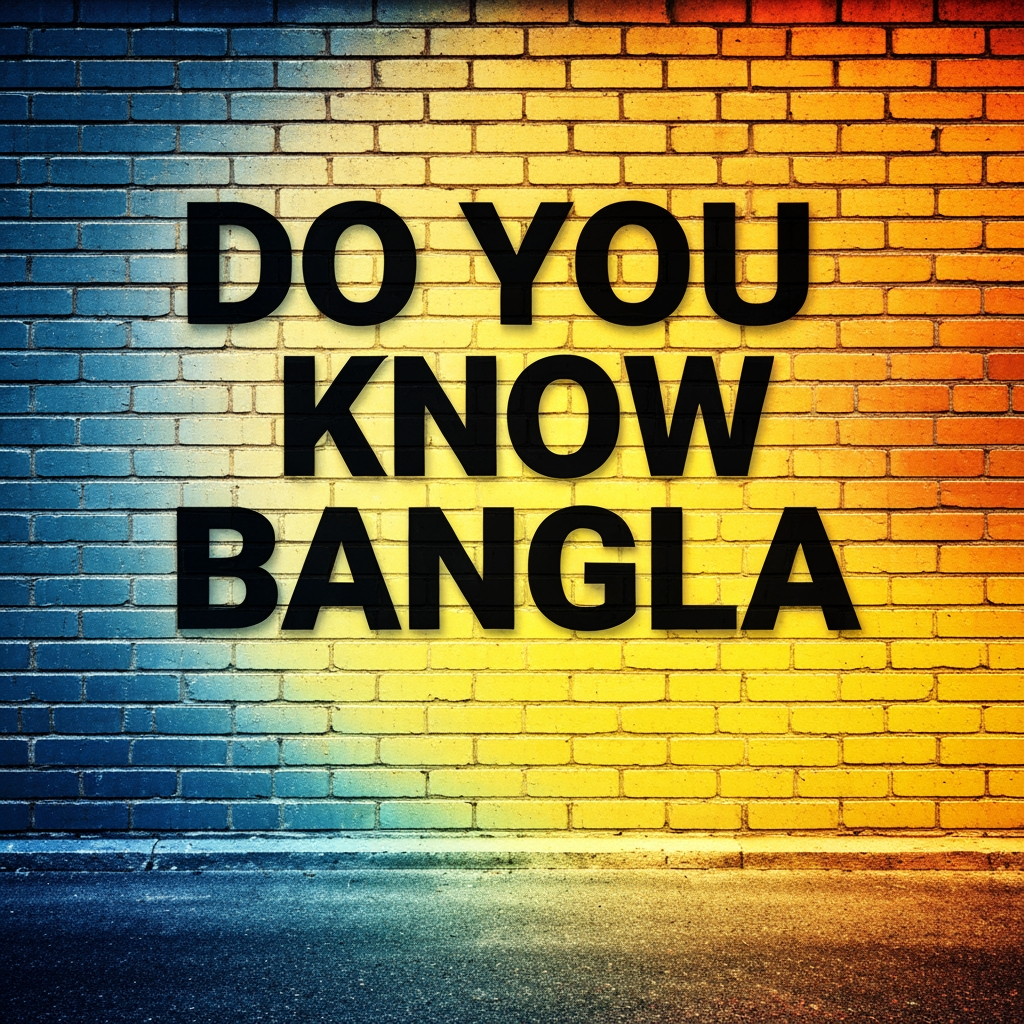 AI Design for DO YOU KNOW BANGLA