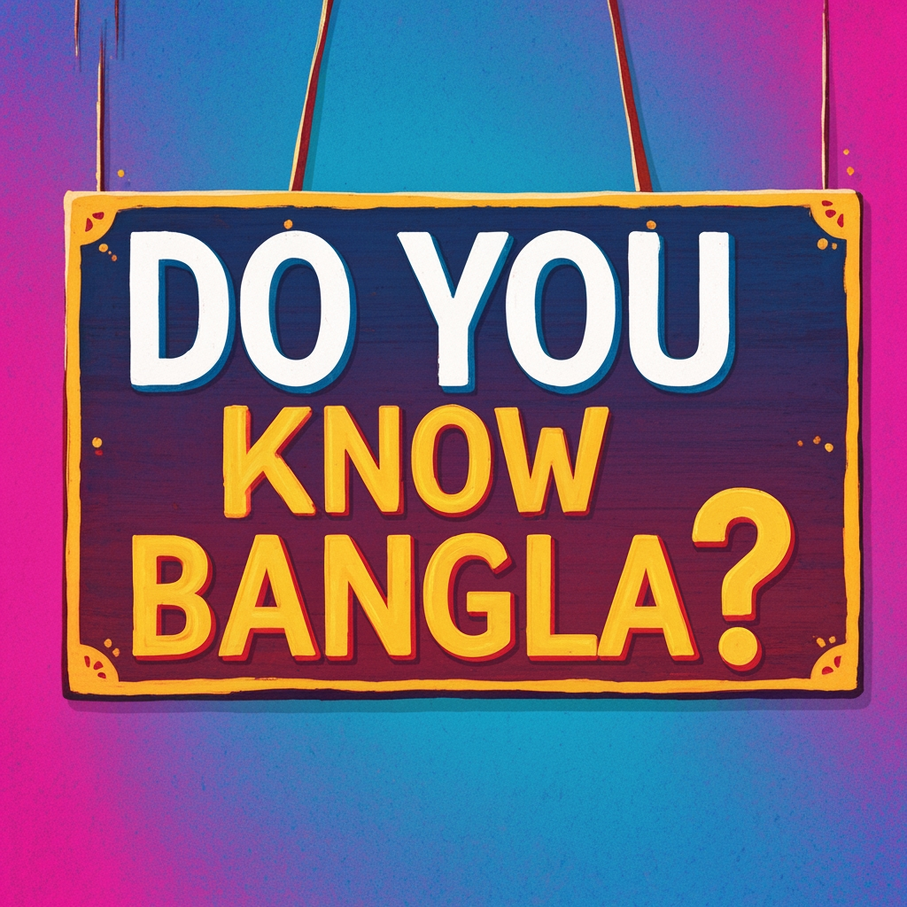 AI Design for DO YOU KNOW BANGLA