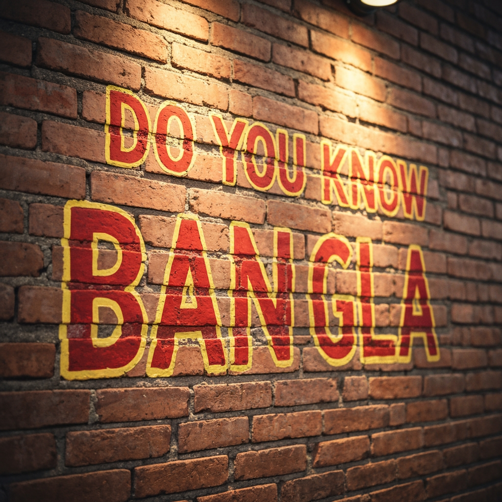AI Design for DO YOU KNOW BANGLA