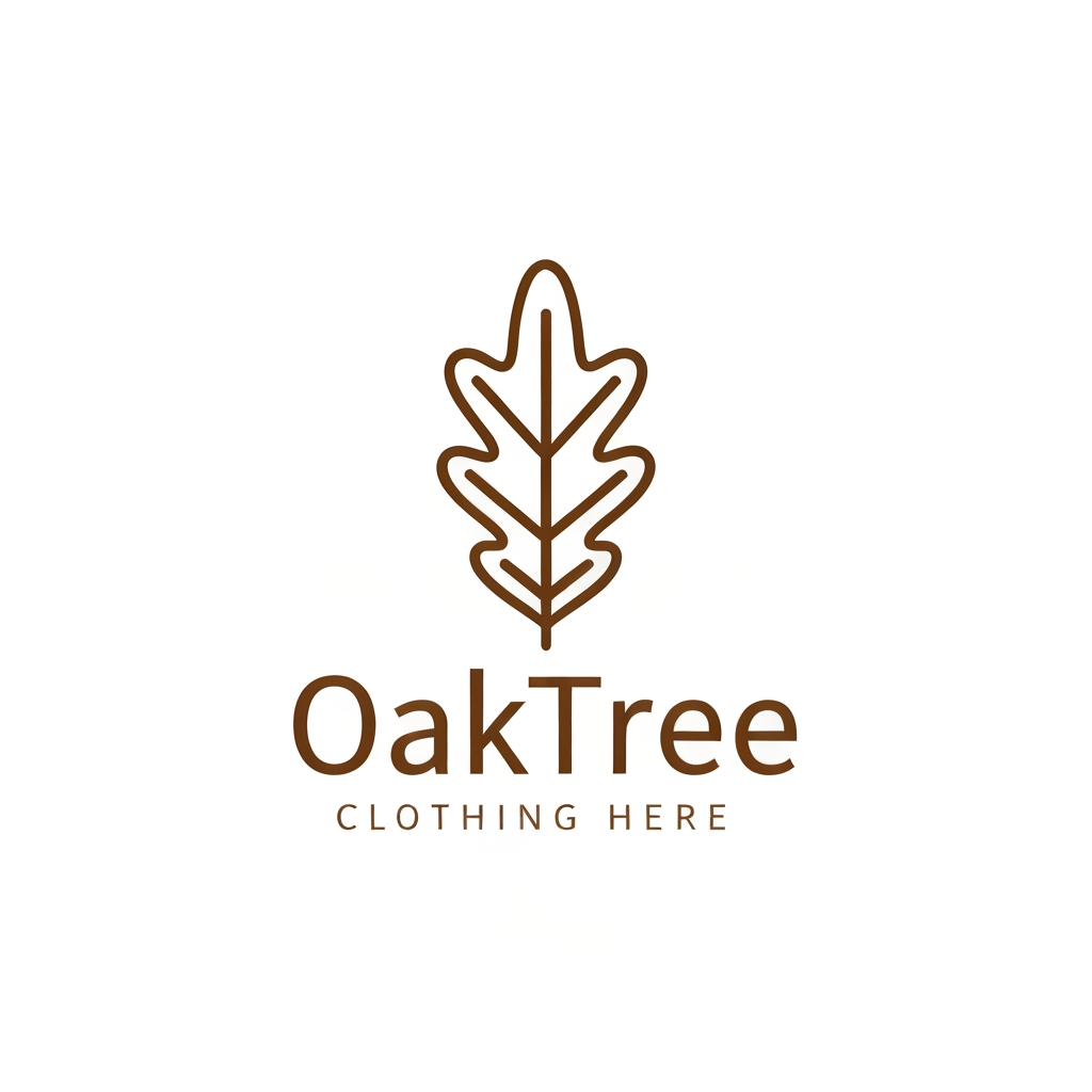 AI Design for like right now i need a logo for it and the name of it is OakTree it is like a colthing brand ok go on