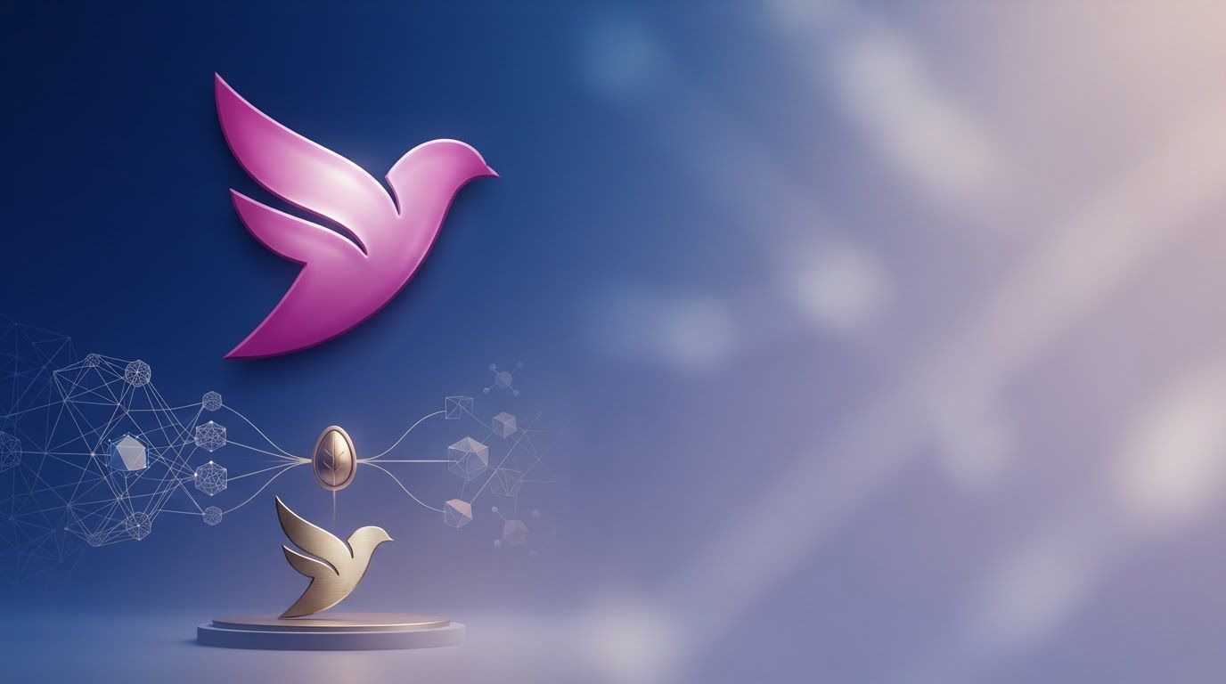 AI Design for Website hero image concept for Create AI trending logo from my image. Wide polished digital brand visual, clear focal identity element, cohesive colors and atmosphere, generous negative space for headline and CTA to be added later, no rendered UI text.
Incorporate the attached brand element reference image (Reference A: brand element "Khunoo Symbol") into the composition where natural — preserve the depicted brand element's appearance.