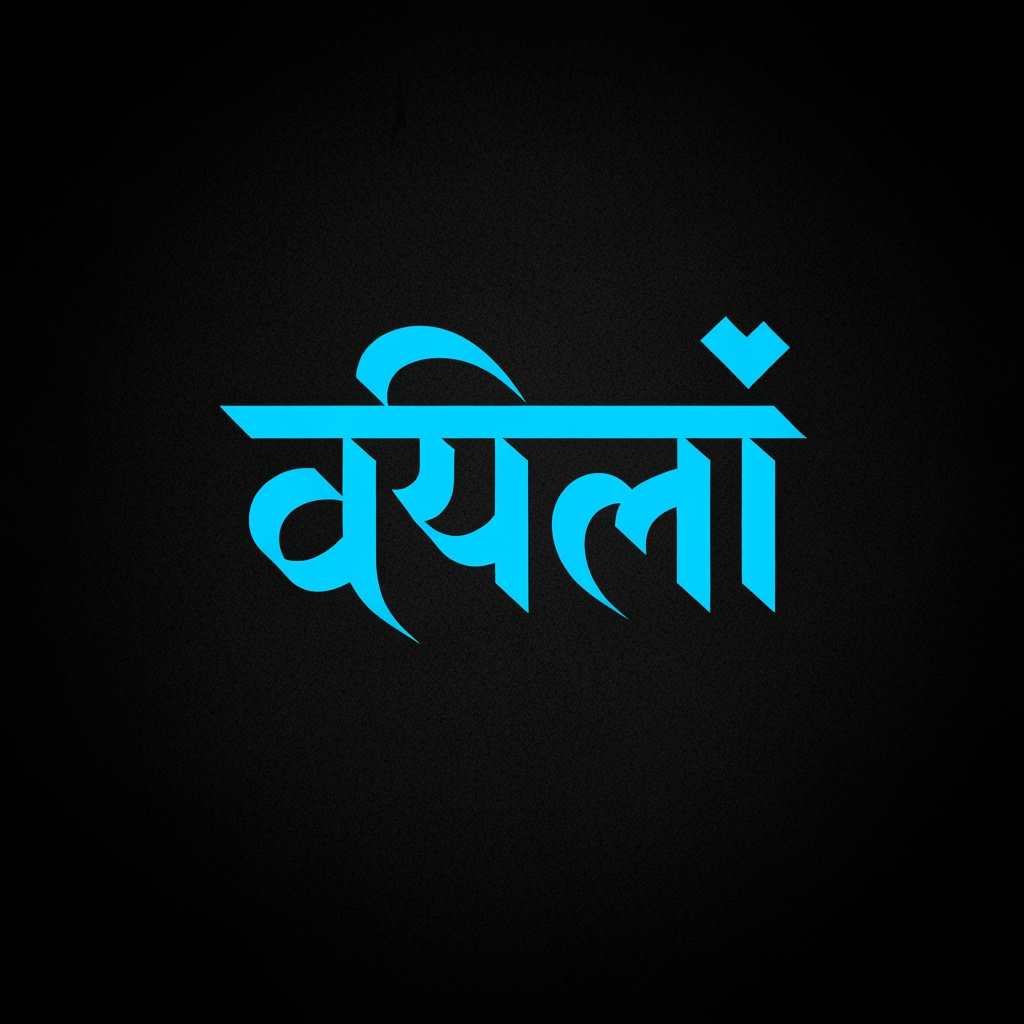 AI Design for i need a unique font to write
तत्त्व
