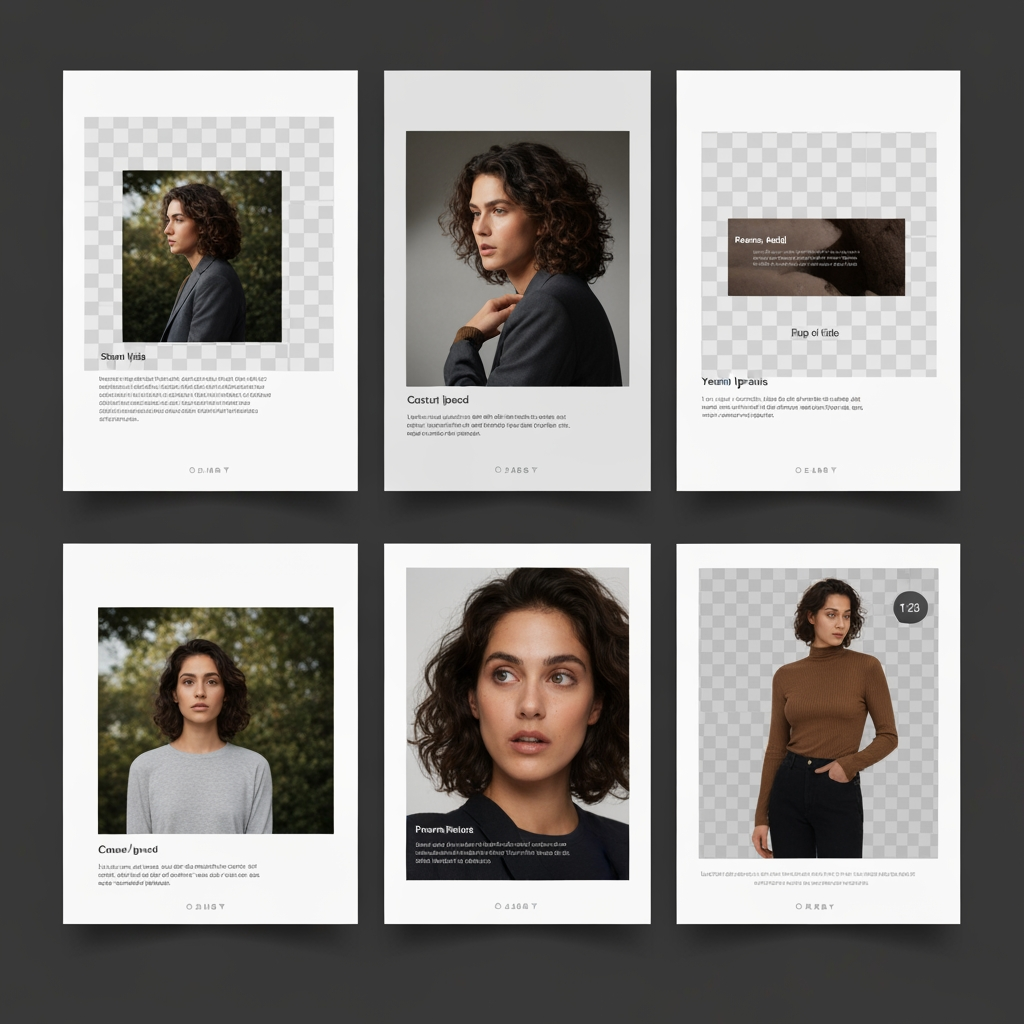AI Design for Square social feed visual concept for Carousel posts for a product launch. Strong central subject, clean composition, platform-ready crop, cohesive color and mood, clear empty area for caption or headline to be added later, no readable text generated.