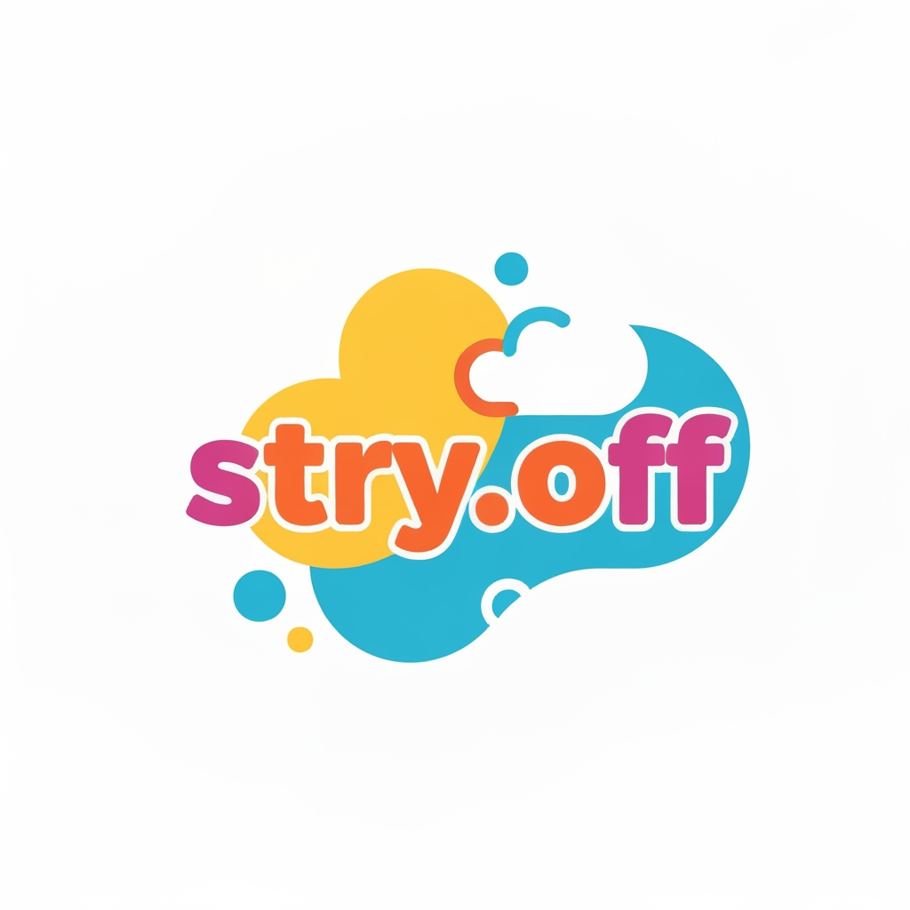 AI Design for my using Instagram account logo in i using insta dp then create logo dp . then my account name is "stry.off " this is my account name then creat a morden type logo just looking a for happiying .