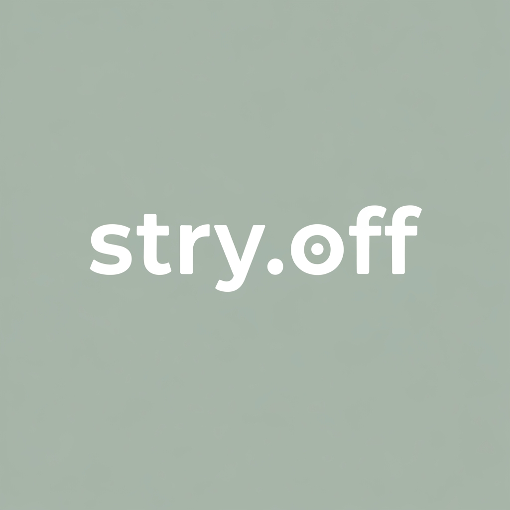 AI Design for my using Instagram account logo in i using insta dp then create logo dp . then my account name is "stry.off " this is my account name then creat a morden type logo just looking a for happiying . textographikall logo for engaging