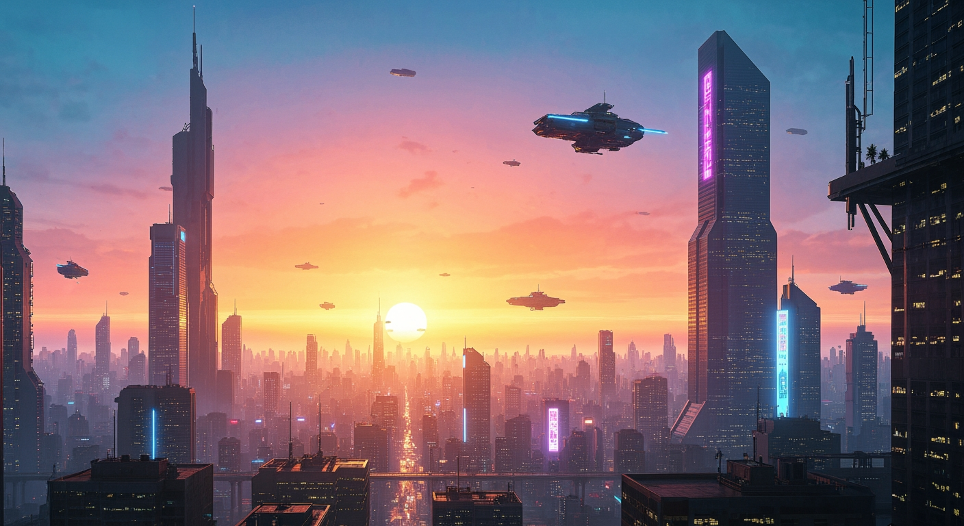 AI Design for Cinematic wide environment concept for Story templates for my brand. Expansive scene, atmospheric depth, clear visual story, strong lighting direction, polished concept-art quality.