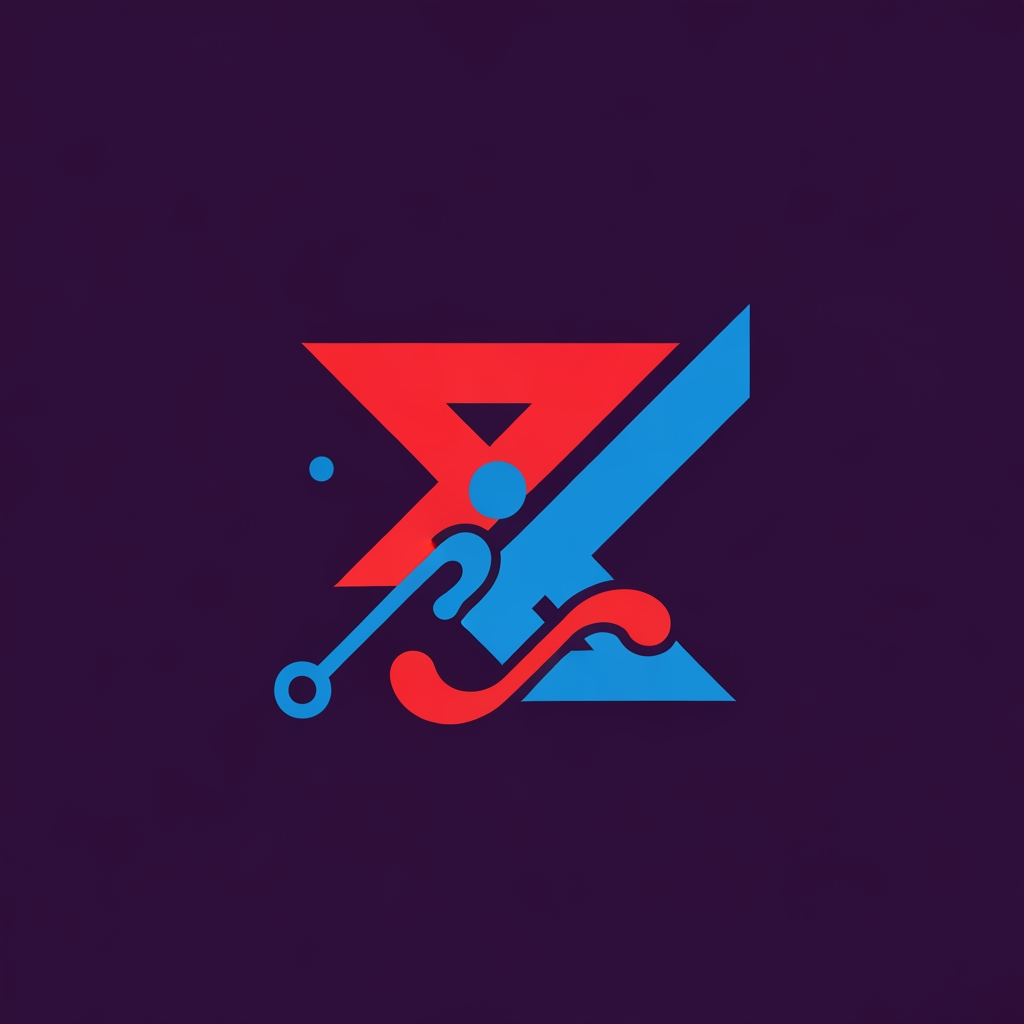 AI Design for Create a bold, abstract symbol where a continuous flowing ribbon passes through a gateway-like frame, expressing seamless communication, trusted access, and modern productivity. The design should avoid literal mail imagery while subtly hinting at a folded paper/message through negative space, resulting in a distinctive, iconic mark suitable for a world-class SaaS email platform.