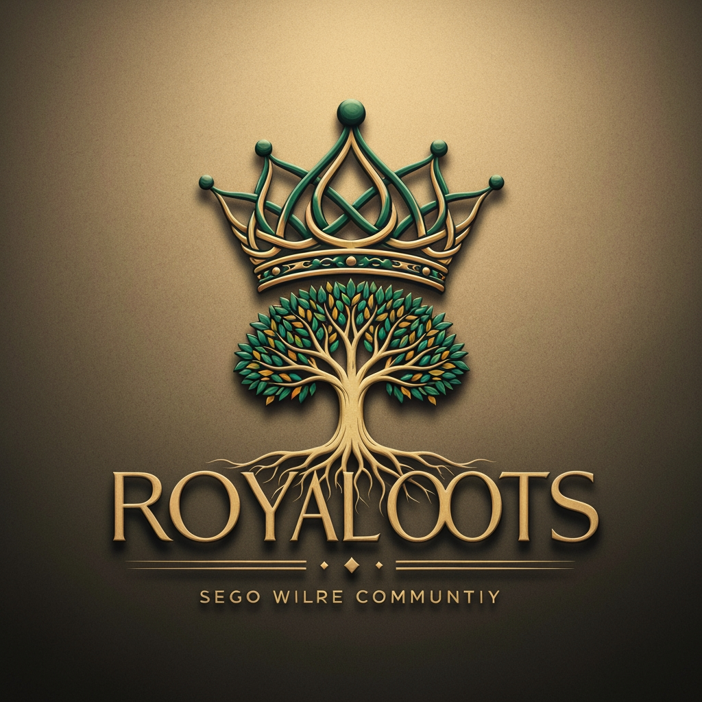 AI Design for Royal Roots logo