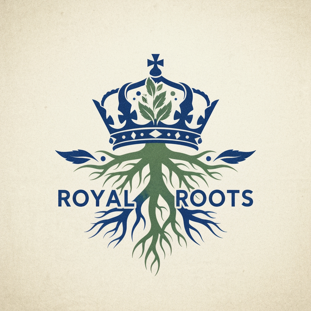 AI Design for Royal Roots logo