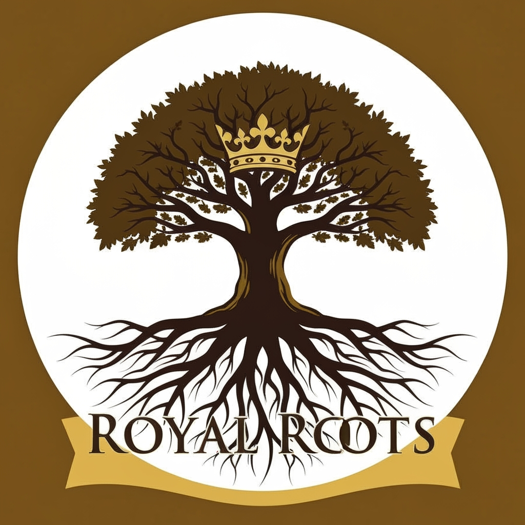 AI Design for Royal Roots logo