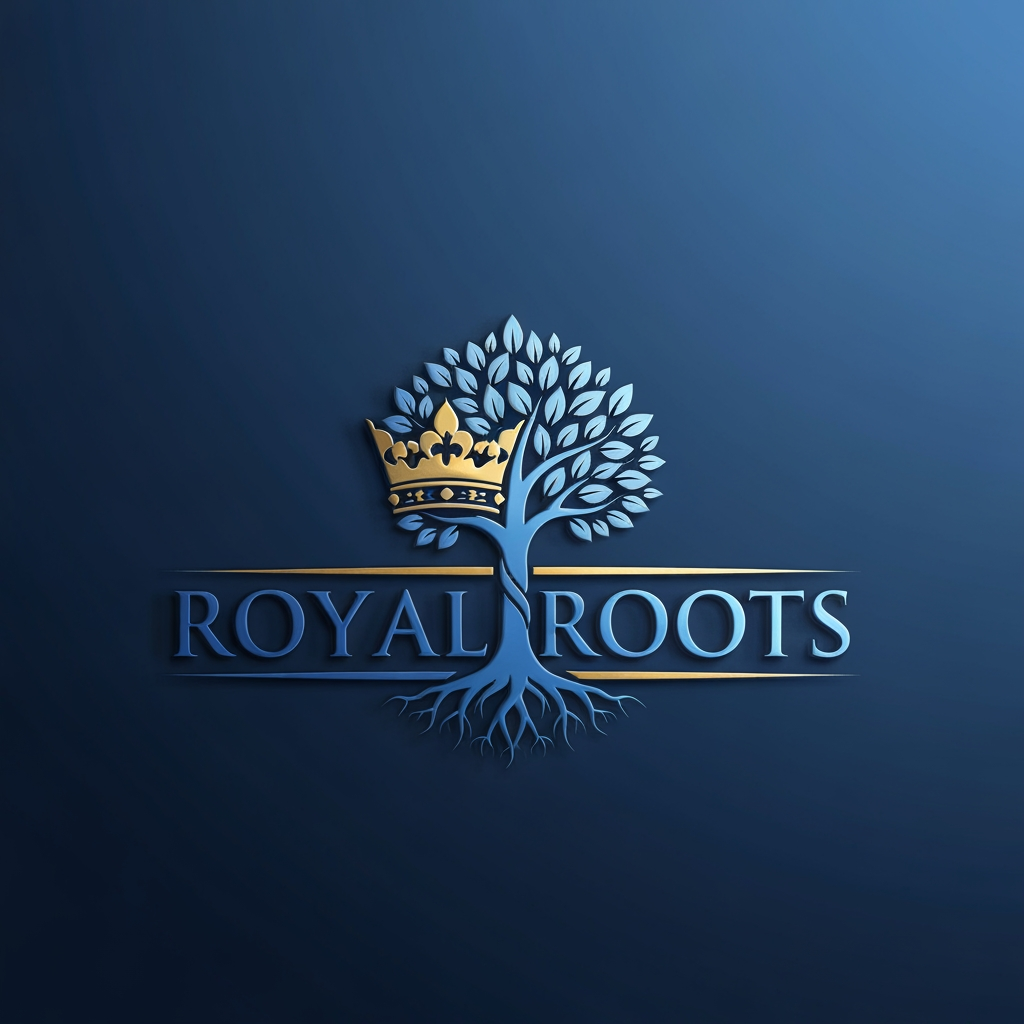 AI Design for Royal Roots logo