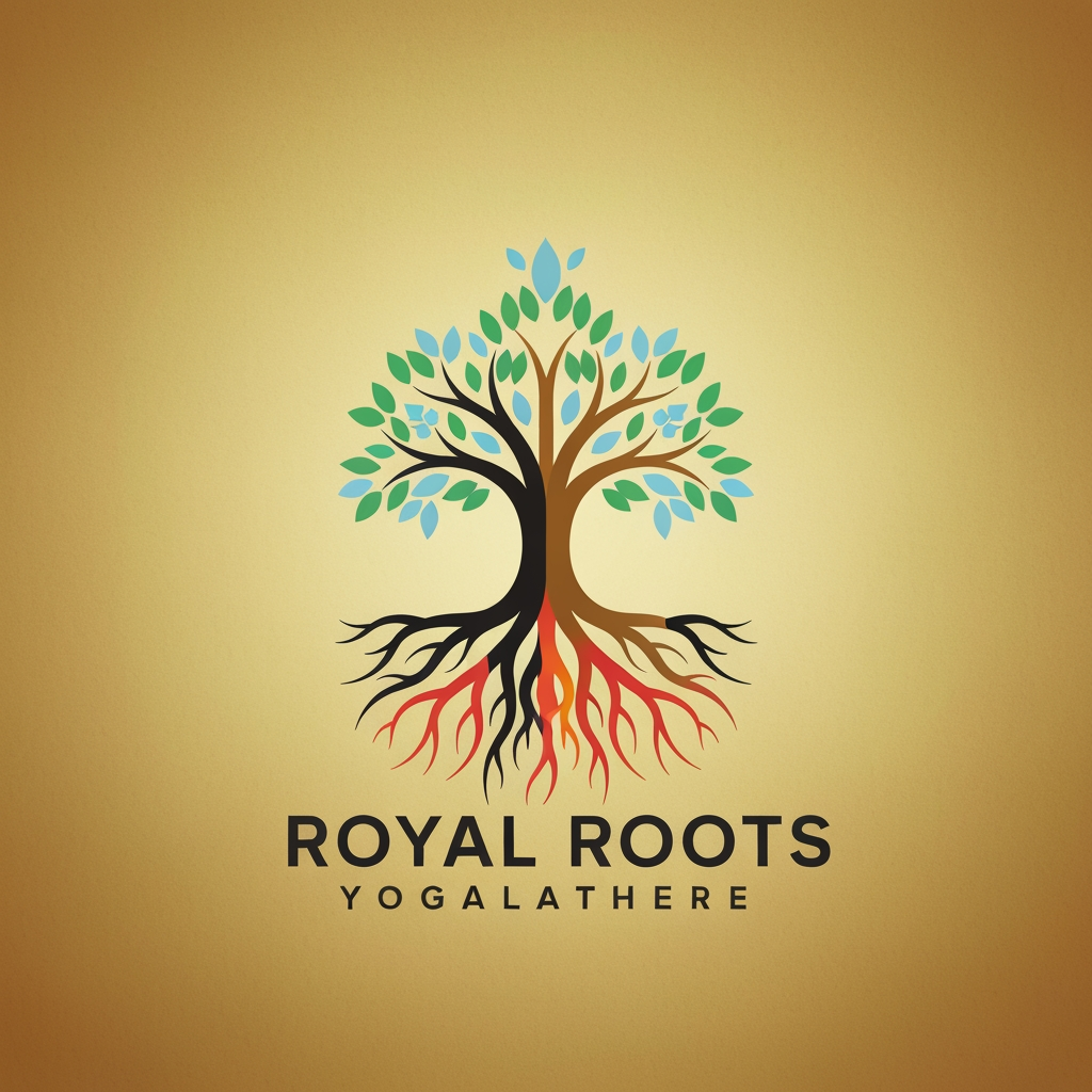 AI Design for Royal Roots logo