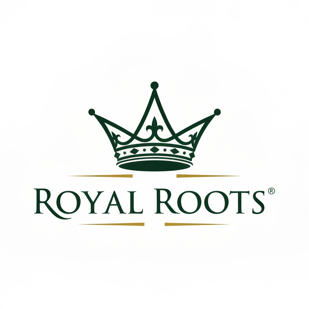 AI Design for Royal Roots logo