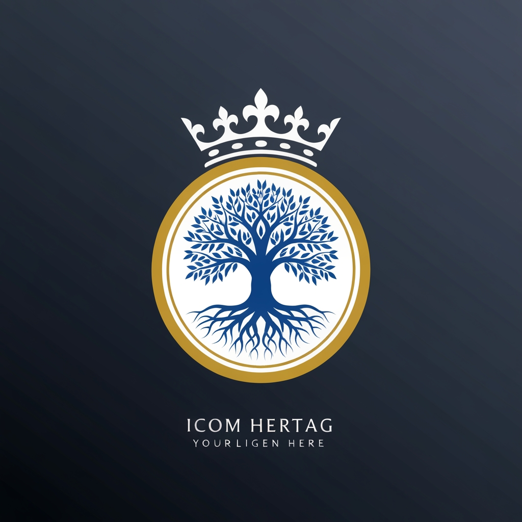 AI Design for Royal Roots logo