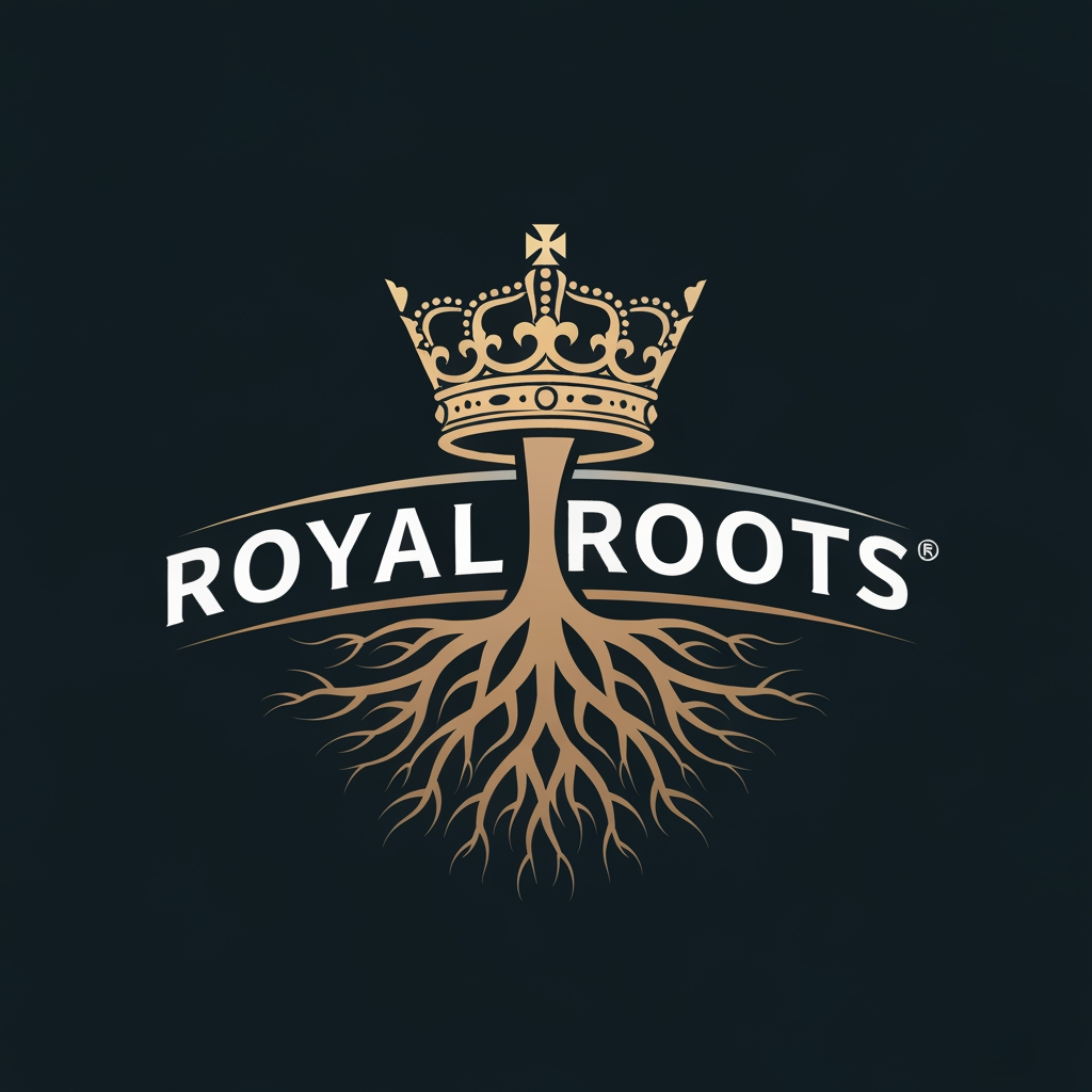 AI Design for Royal Roots logo