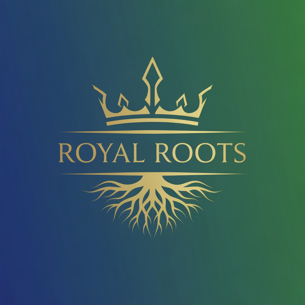 AI Design for Royal Roots logo