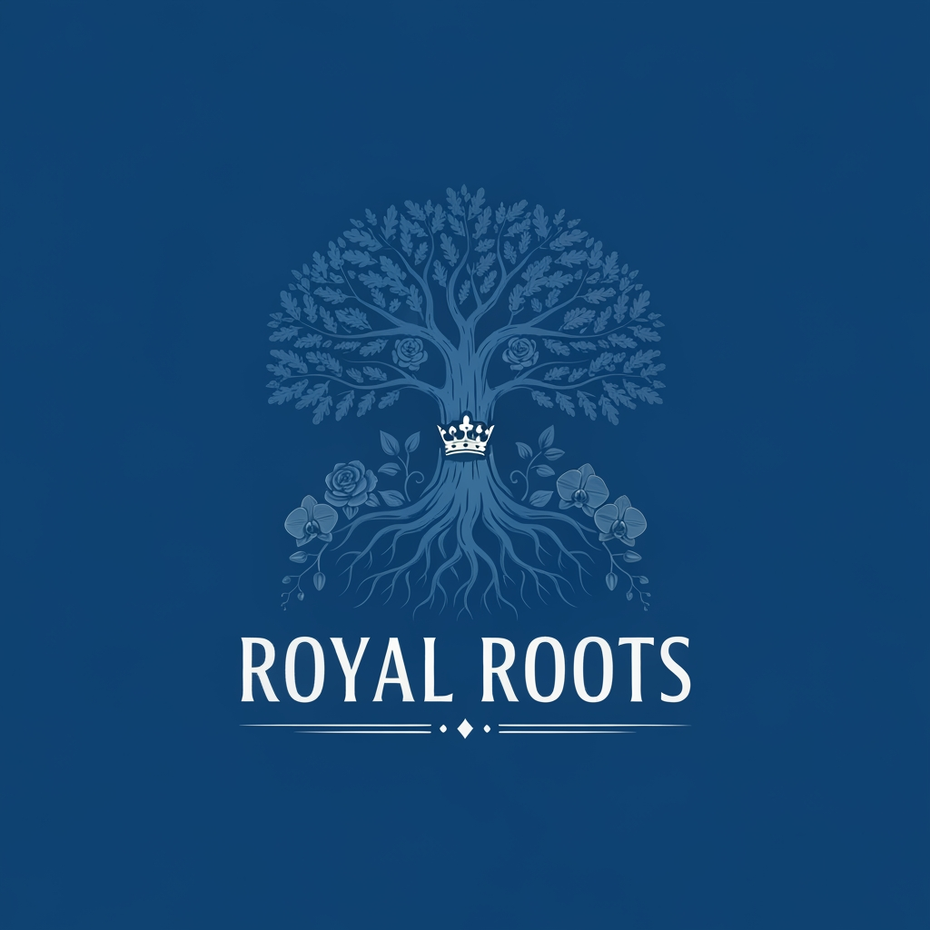 AI Design for Royal Roots logo