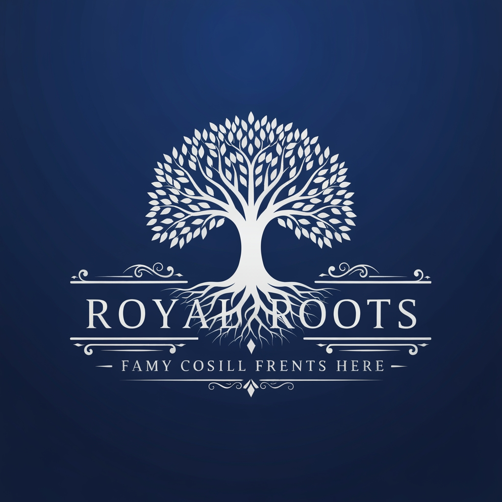 AI Design for Royal Roots logo