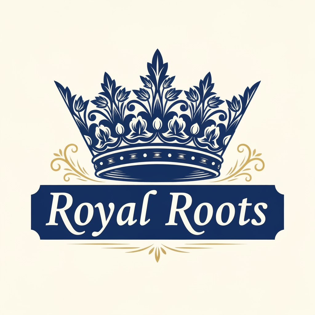 AI Design for Royal Roots logo