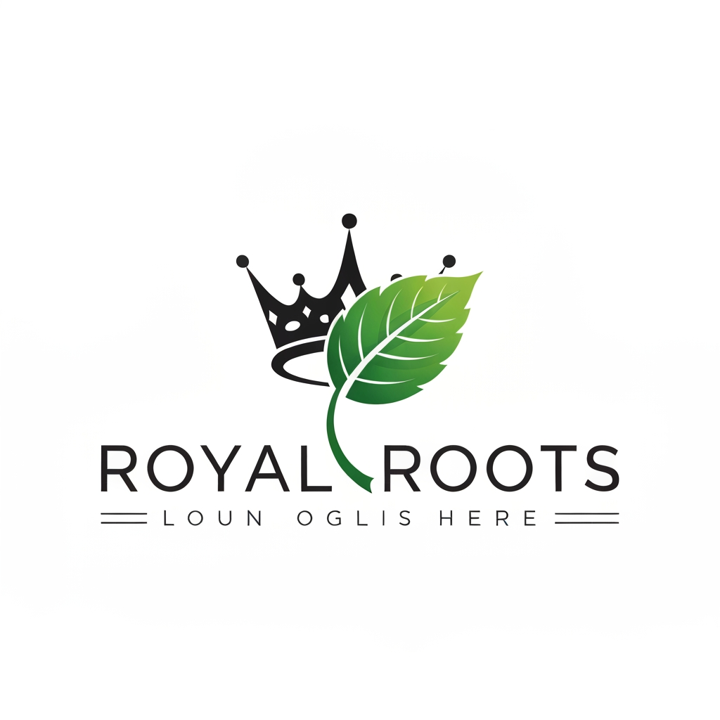 AI Design for Royal Roots logo