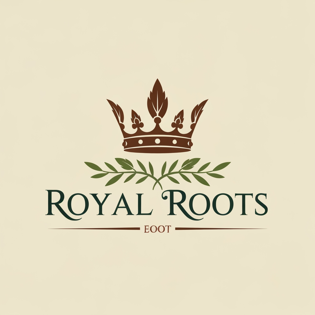 AI Design for Royal Roots logo